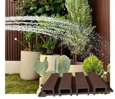 Manufacturer Wood Plastic Composite Wall Panel Wpc Waterproof Wood Panel outdoor wall panel