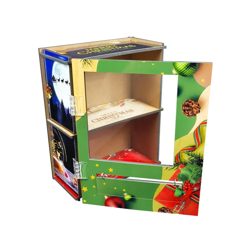Sublimation vending machine MDF drink holder custom wooden crafts