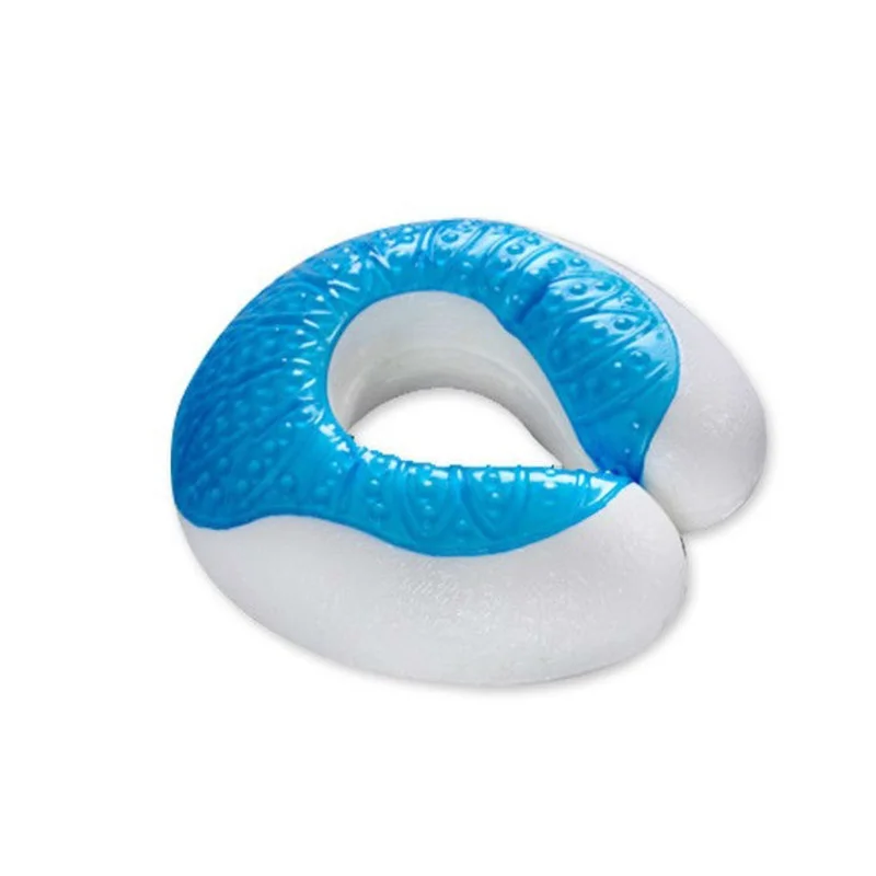 Corporate Welfare U Shape Anti-bacterial Gel Memory Foam Neck Pillow Travel Portable Pillow