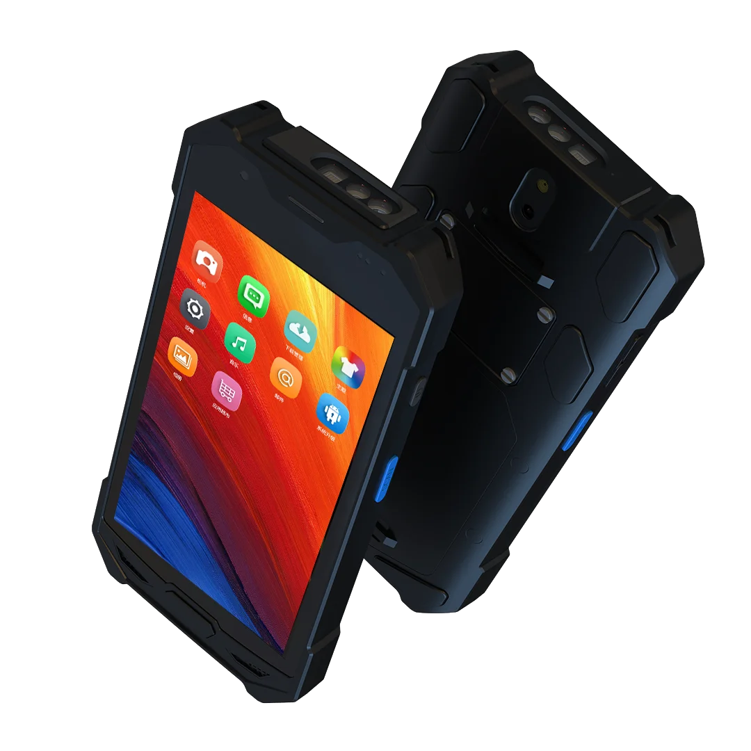 NFC/WI-FI/GPS 6 inches Wireless Barcode Scanner OS Android 11.0 PDA  with 5000mAh Removable Battery