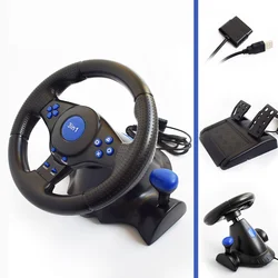 Игровое гоночное рулевое колесо, игровое колесо для PS3 PS2 PC