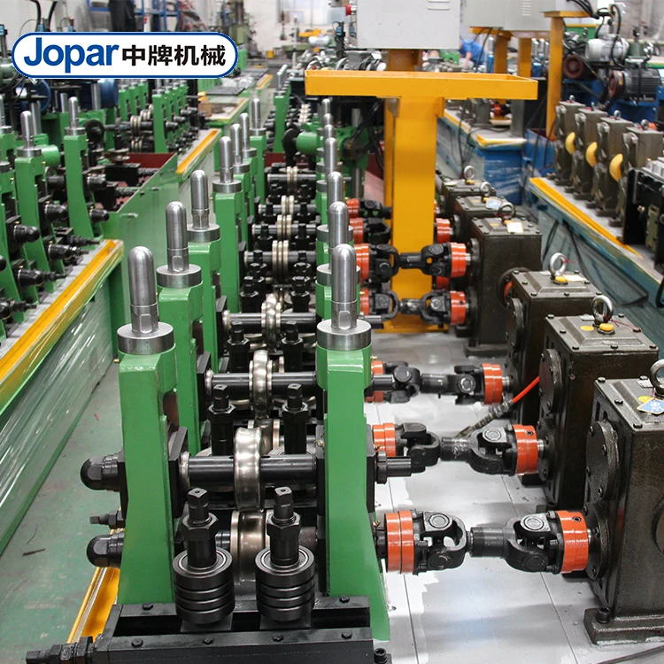 High Efficiency Tube Mill Lines Manufacturer Round Square Rectangle Steel Pipe Making Machine/Tube Making Machine