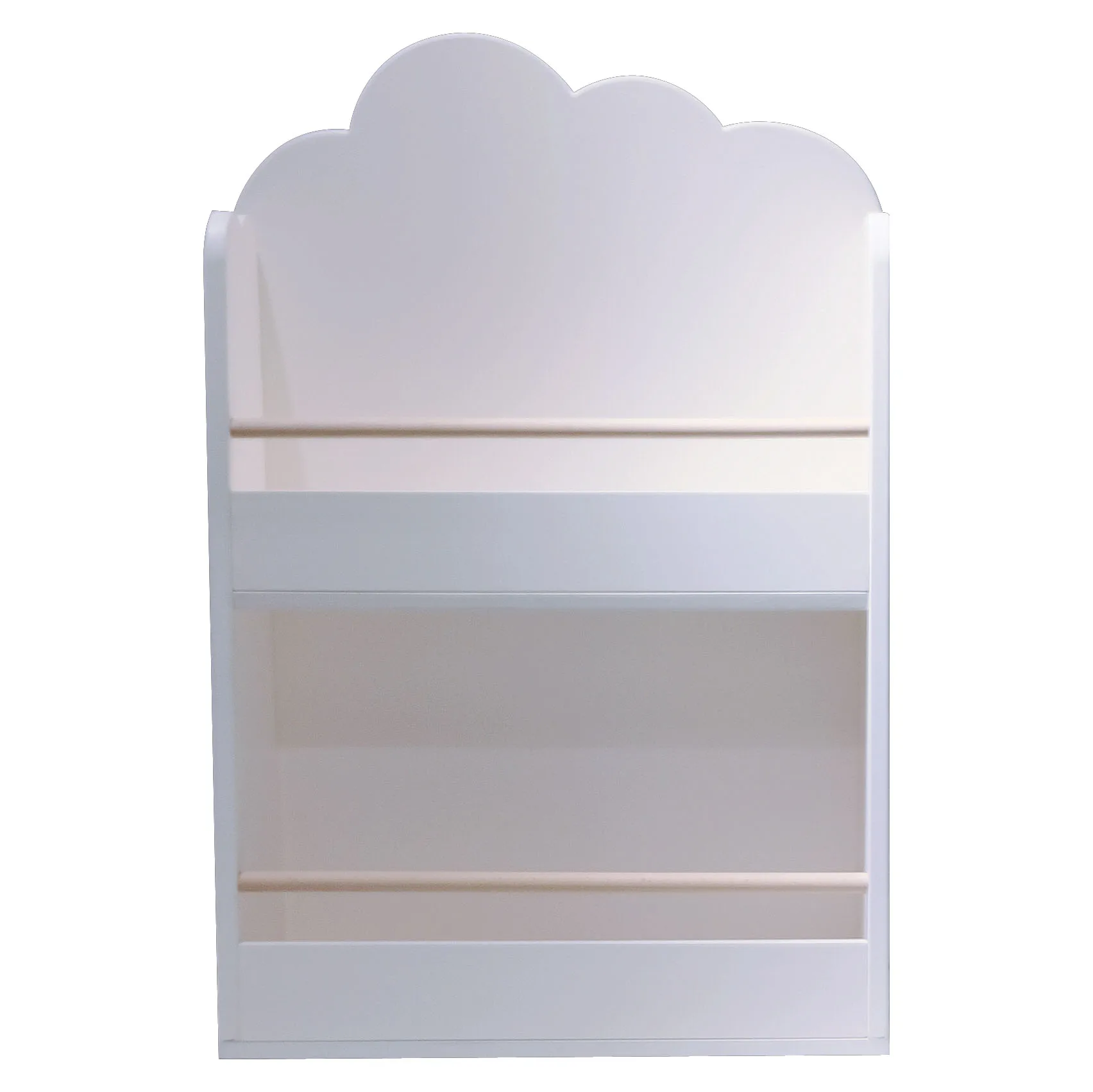 Детская книжная полка из массива дерева в форме облака, другая детская мебель