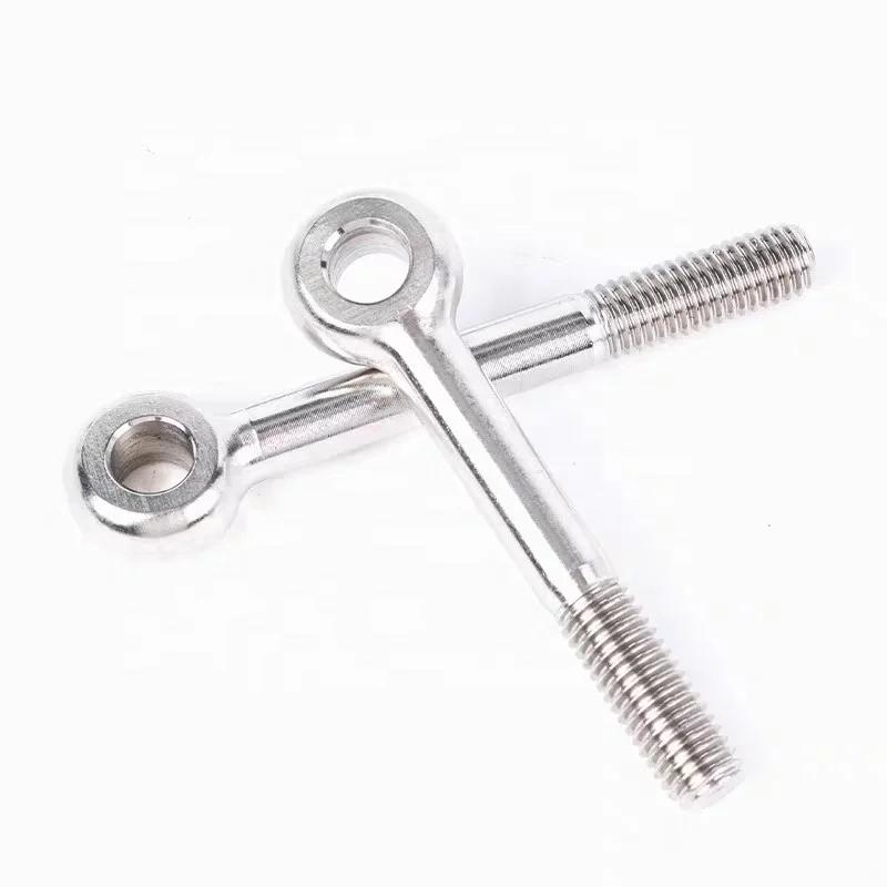 UNC Lifting Shoulder Swing Lifting Eye Bolts Marine Grade 304 Stainless Steel Half Threaded Swing bolt