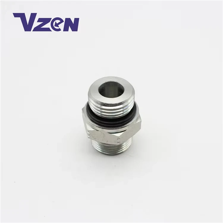 High Quality NIPPLE 1DO Stainless Steel Cheap Parker GE-UNF/UN Male stud connector Hydraulic Adapter Steel Adapter Fitting Parts