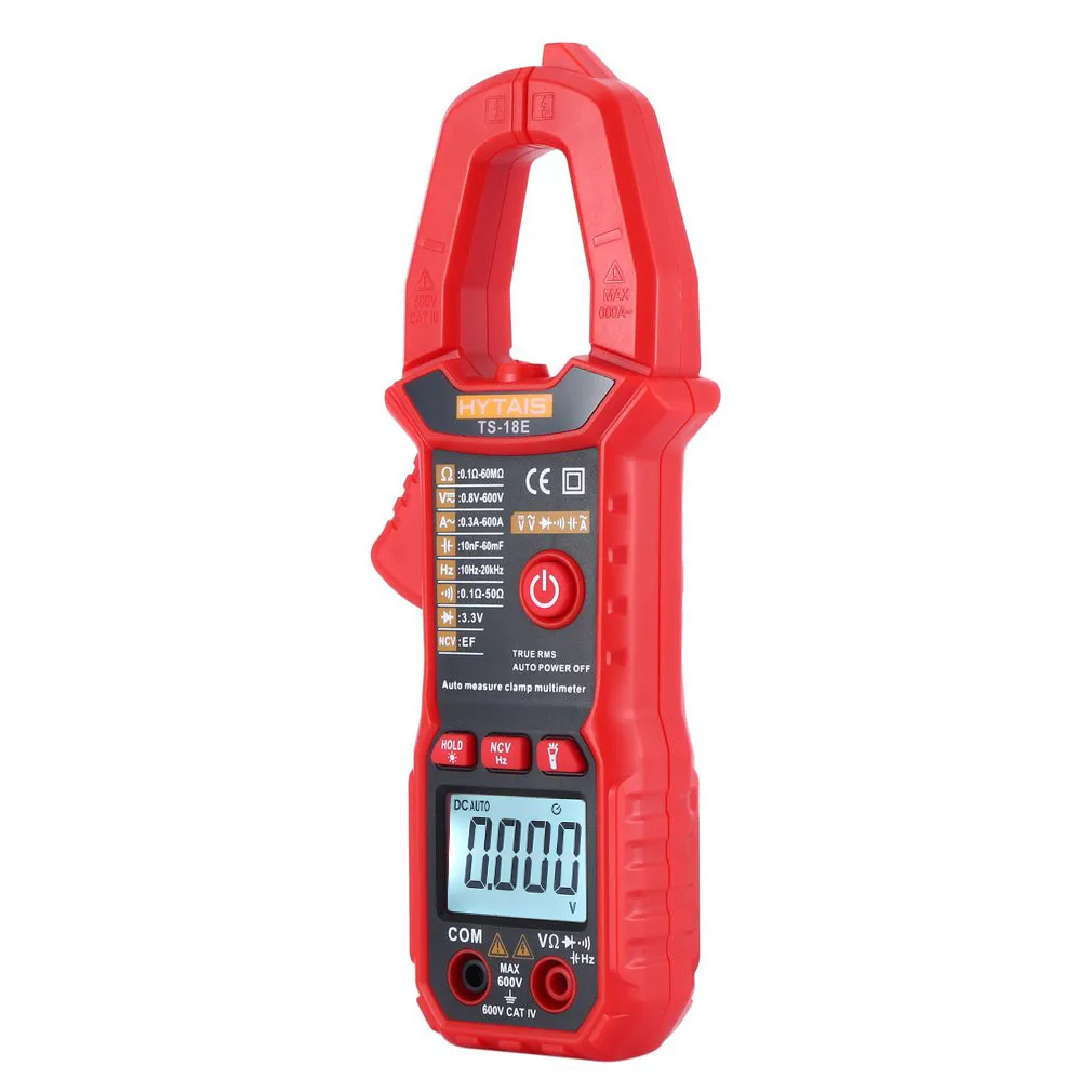 Digital Clamp Meters Ac/dc Current Voltage  True Rms Auto Range Vfc Capacitance Multimeter HYTAIS Clamp Digital Meter