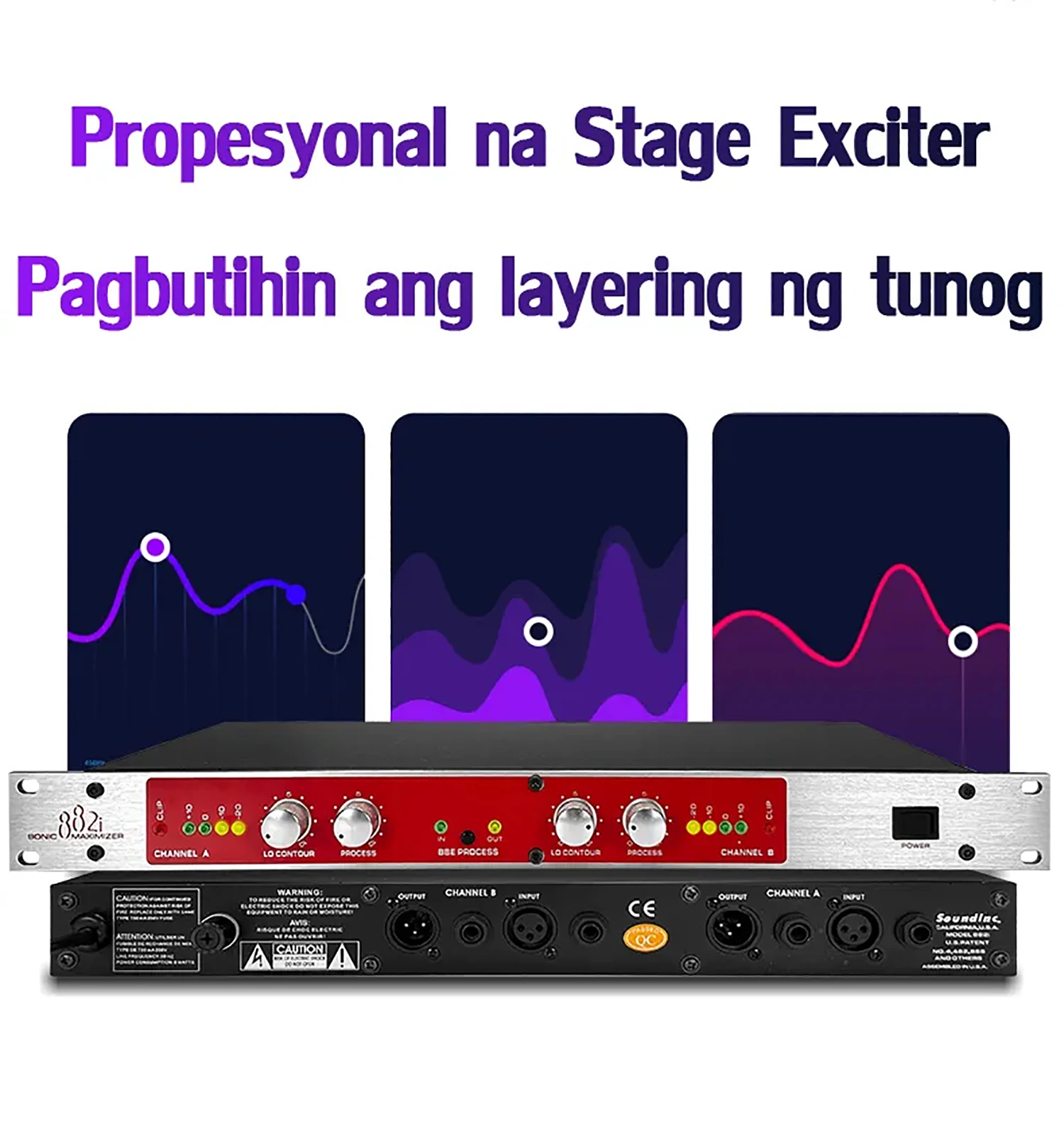 GAX-882I New Design Music Studio Equalizer Mixer For Speech For Wholesales