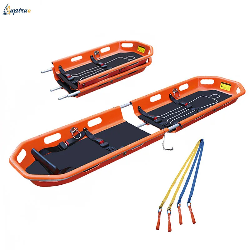 Multi functional ship type fire basket rescue stretchers