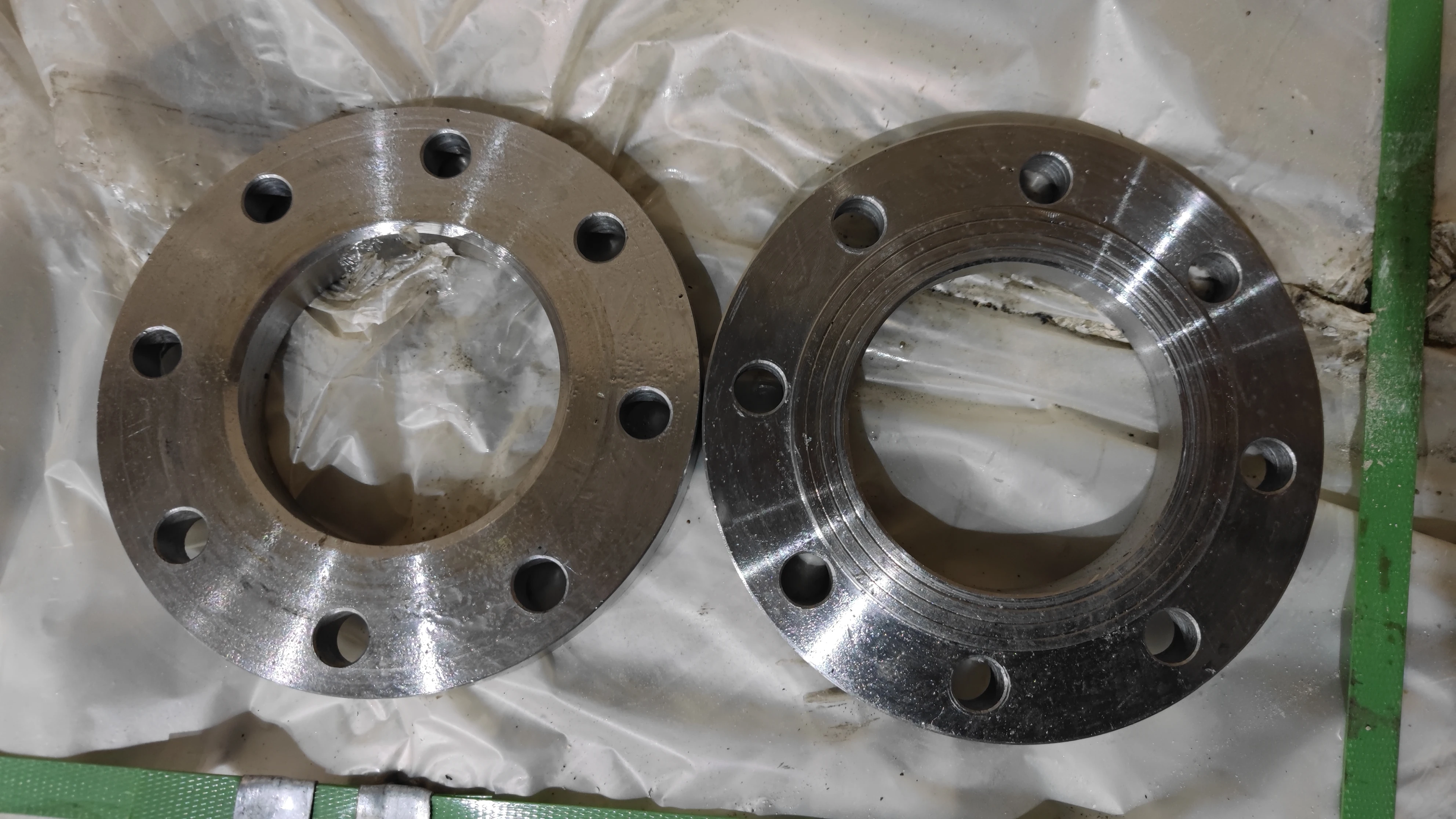 BS4504 PN16 PLRF штамповочная доска из углеродистой стали без резьбы с шелковой сваркой плоский фланец DN50