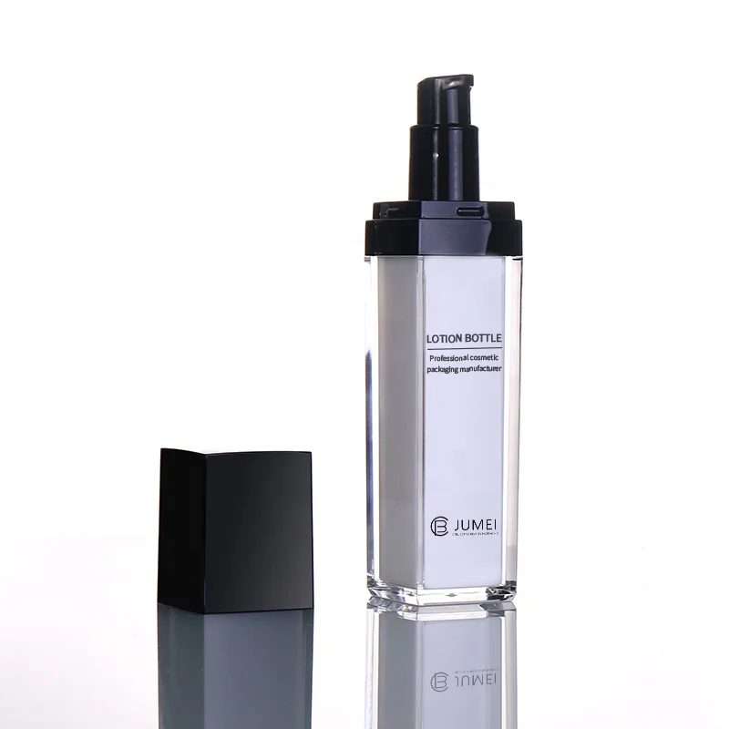 AT STOCK 15 ml 30 ml 50 ml 100 ml lotion Pump Skincare Cosmetic toner Acrylic Bottles with spray pump