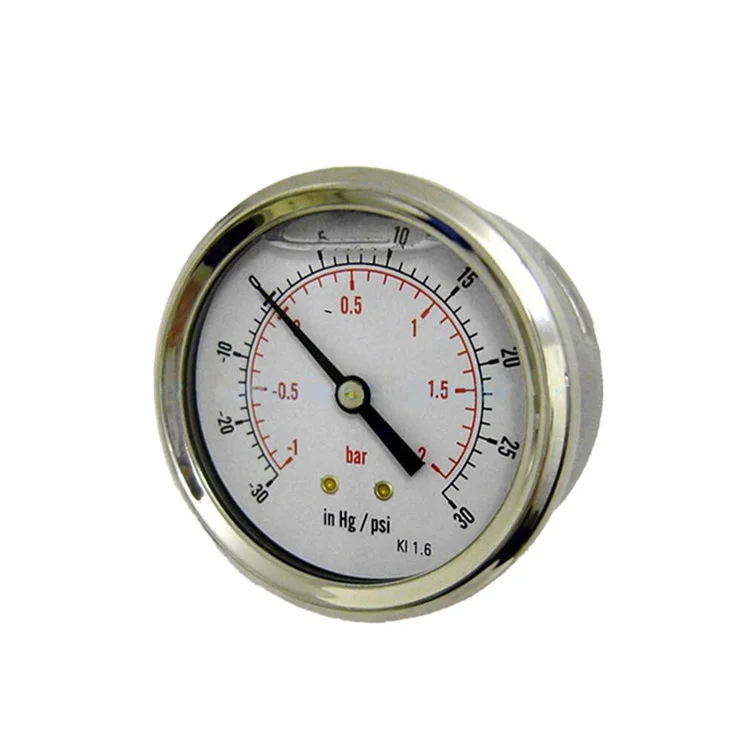 0~ 30inHg 0~ 1bar 50mm