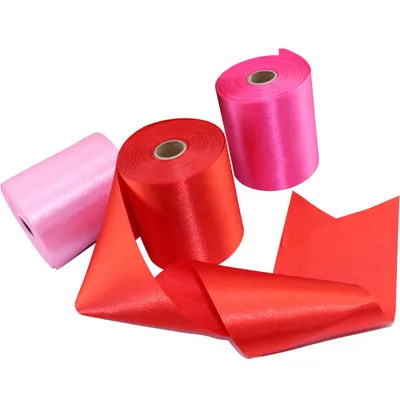 NX215 custom 25mm 100% polyester satin ribbon