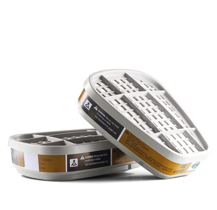 
 Фильтр-картридж 6001CN 3M для распыления органических газов, используется с респиратором 3M 6200  