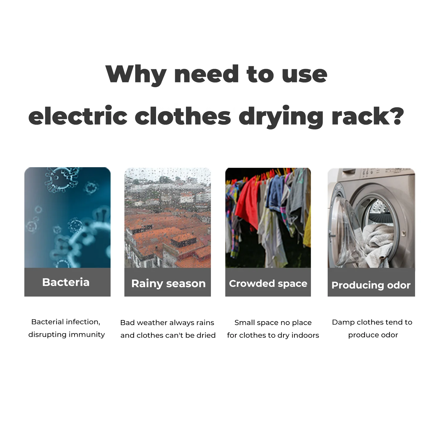 EVIA Hottest Energy Saving Fast Heater Portable Electric Home Use Clothes Air Dryer