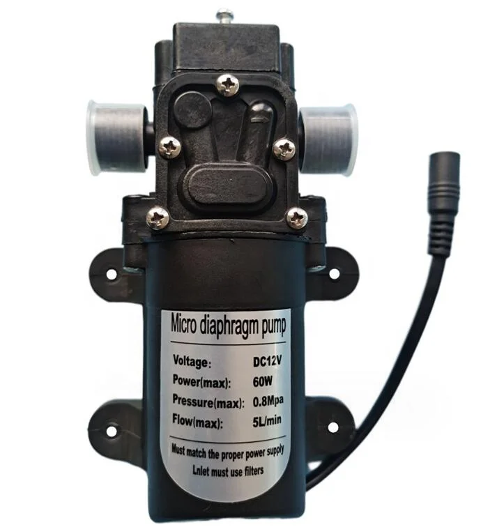mini DC12V 24V cheaper self-priming high pressure agricultural spray pump 12v diaphragm pump