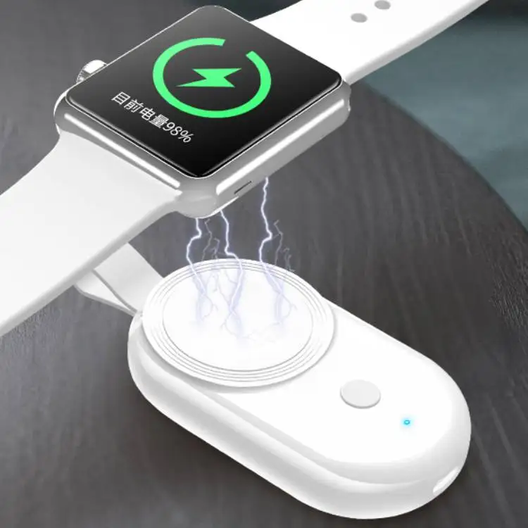 
Portable wireless watch charging smart watch charger mini power bank innovative products 2021 
