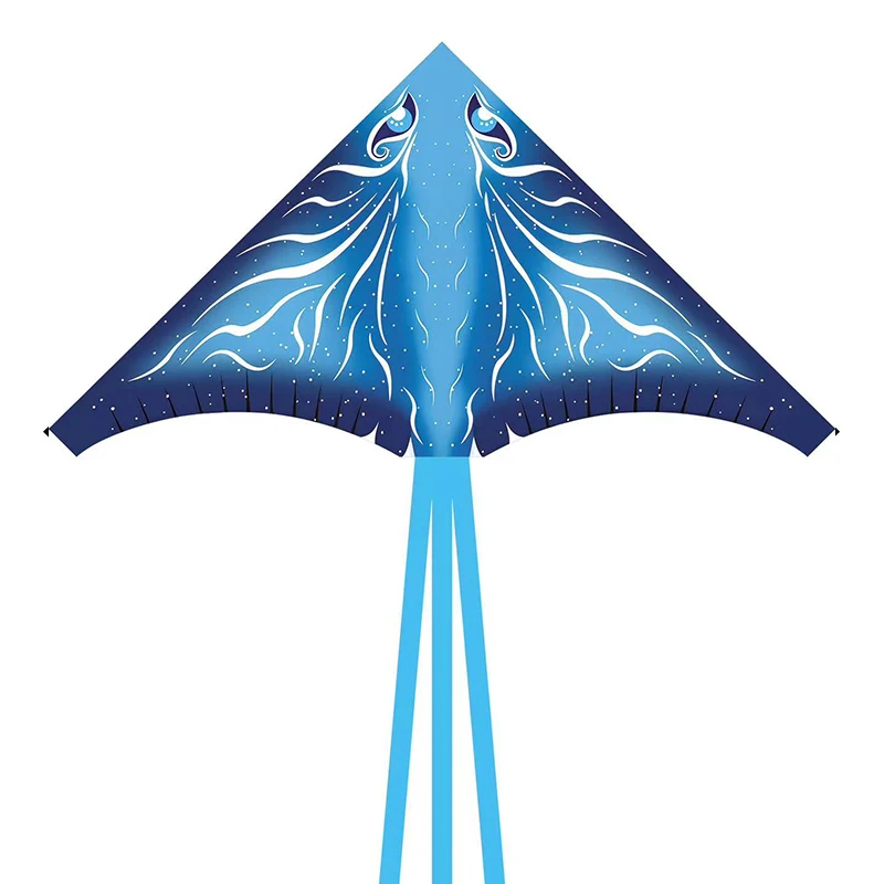 Popular Kids Adults Rocket Delta Kite Easy Flying Animal Design with Fiberglass Frame Diamond Pattern Eagle Kite Fabric Material