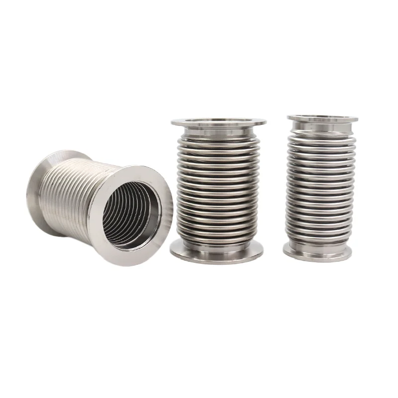 Vacuum Corrugated Tube Stainless Steel Flexible Expandable Hose - Soft Connection