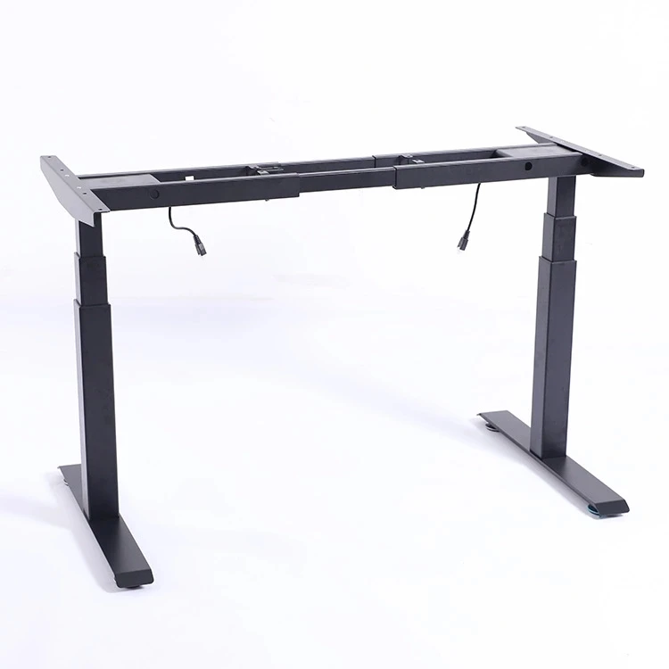 Electric Lifting Two Motors Height Adjustable Standing Desk Standing Office Desk Height Adjustable Desk Frame