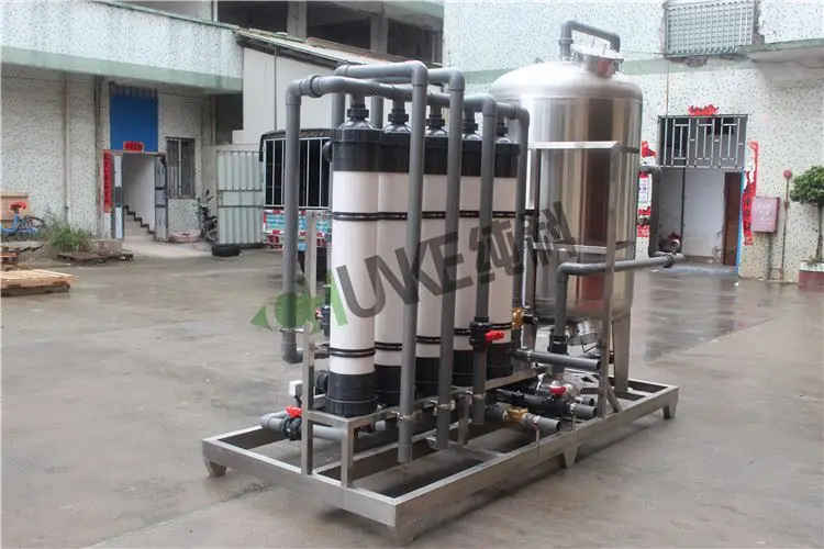 Salt water to drinking water machine 10000 per hour ultrafiltration proteins industry large water softener