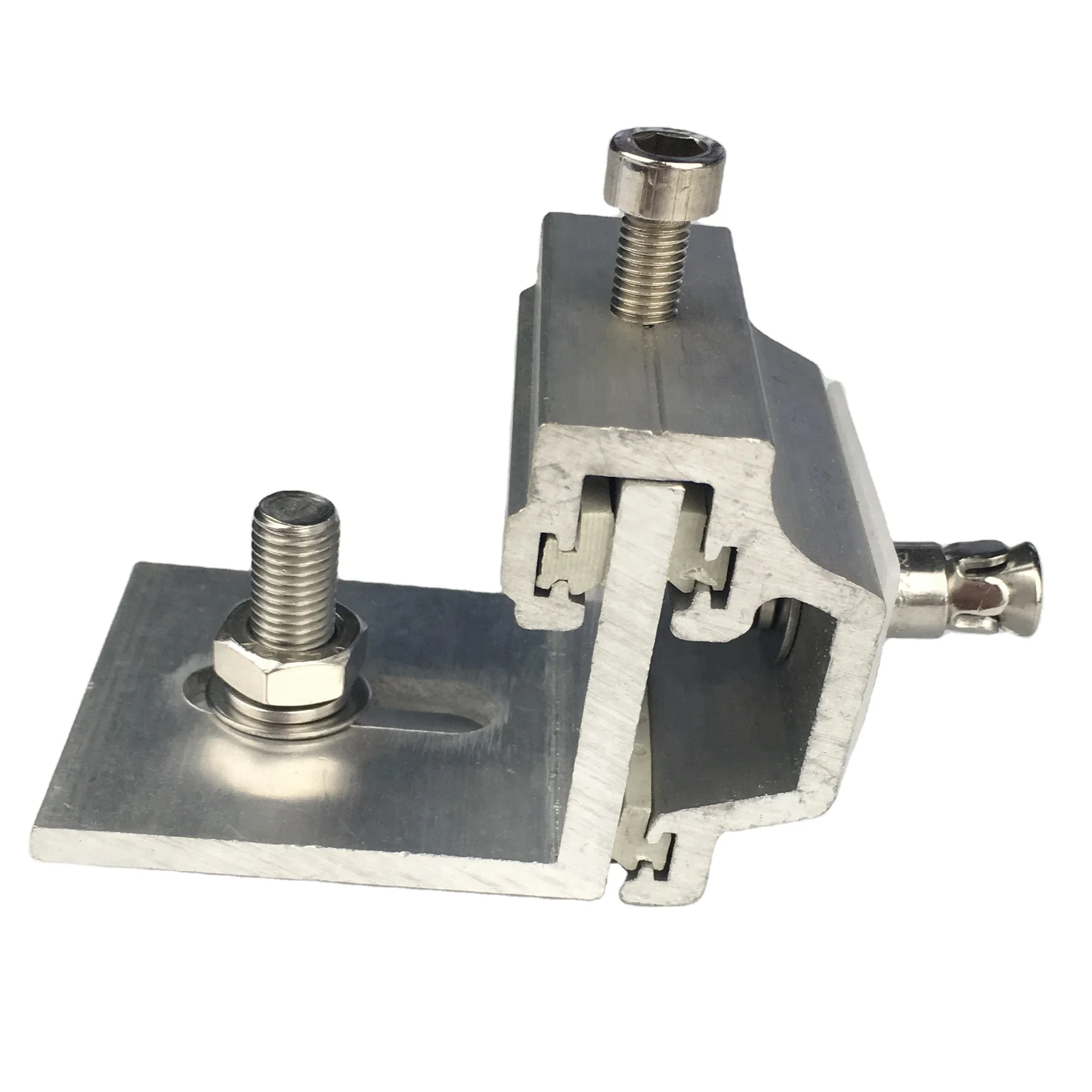 Aluminum and some other steel stone bracket use in marble stone fixing system with anchor