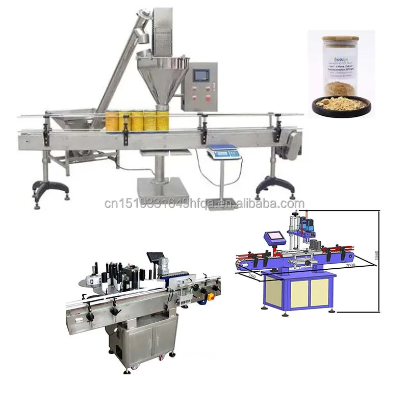 automatic talcum powder filling machine 	 dubai detergent powder filling machine multifunction 2022 6 practical