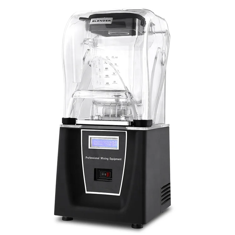 Motor 9840  Built-in Programmed Quiet Commercial Bar Blender With Sound Cover Enclosure