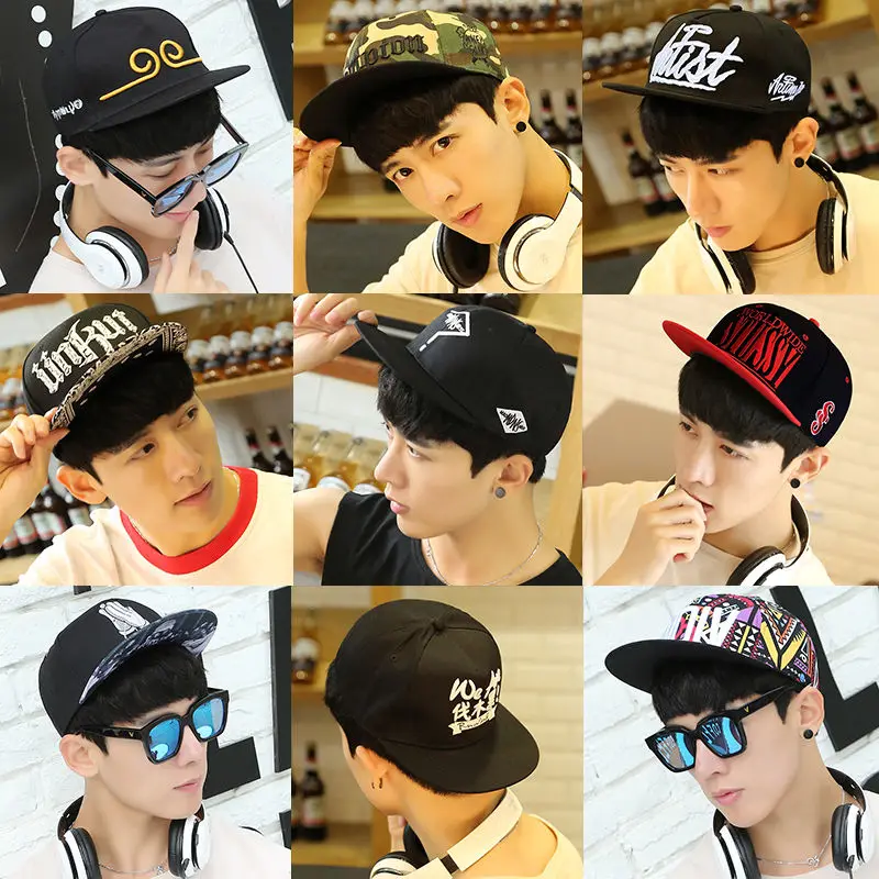 Classic Black 5 6 7 Panel Snapback Cotton Hats 3d Embroidered Logo Oem Hip Hop Era Vintage Custom Gorras Snapback Hat Cap