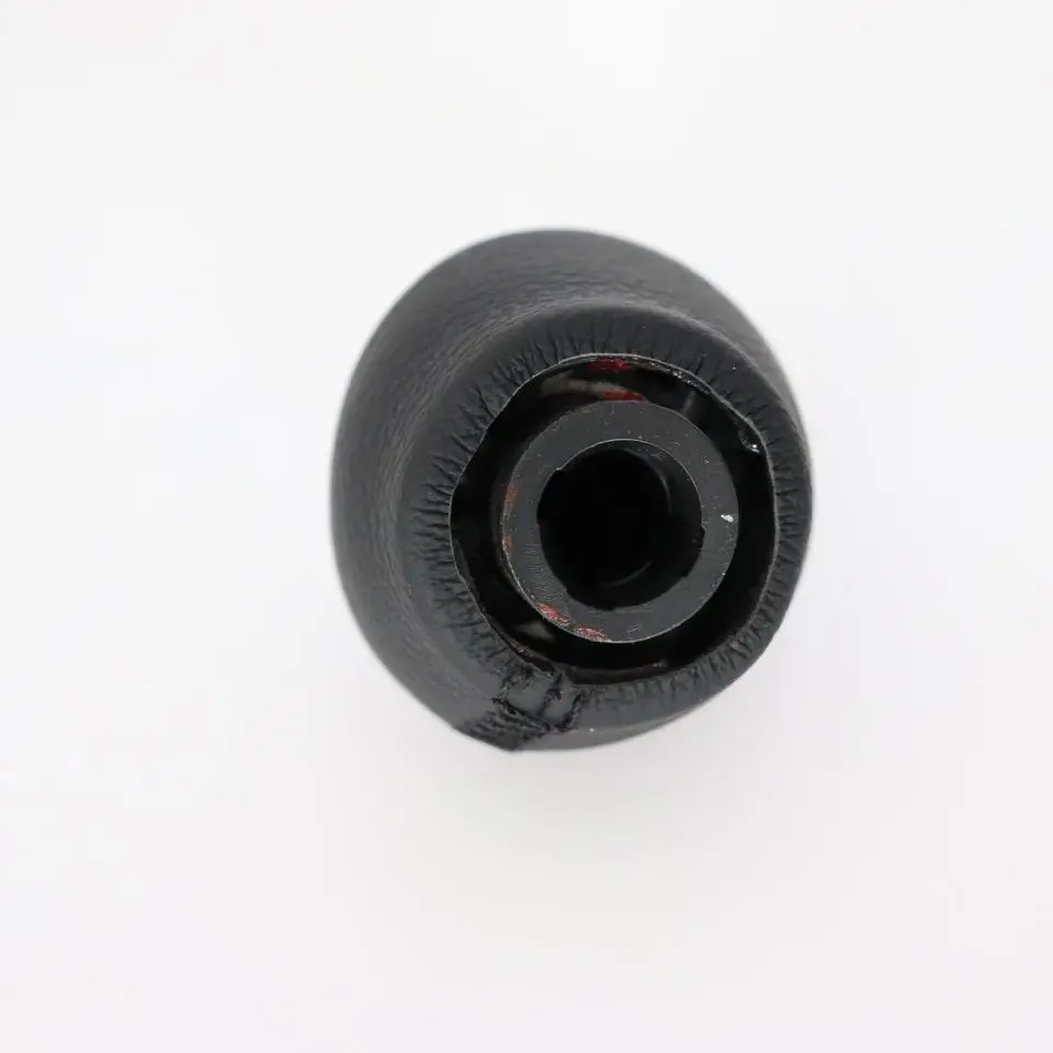 6 Speed Black Leather Gear Shift Shifter Knob Lever Stick for Renault Megane Clio Laguna Scenic