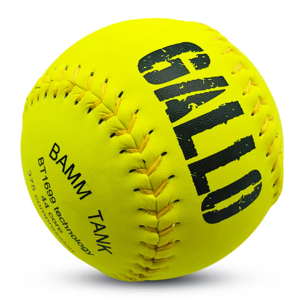 11/12inch cork core Core slowpitch Game Softball game approved quality PVC Leather softball