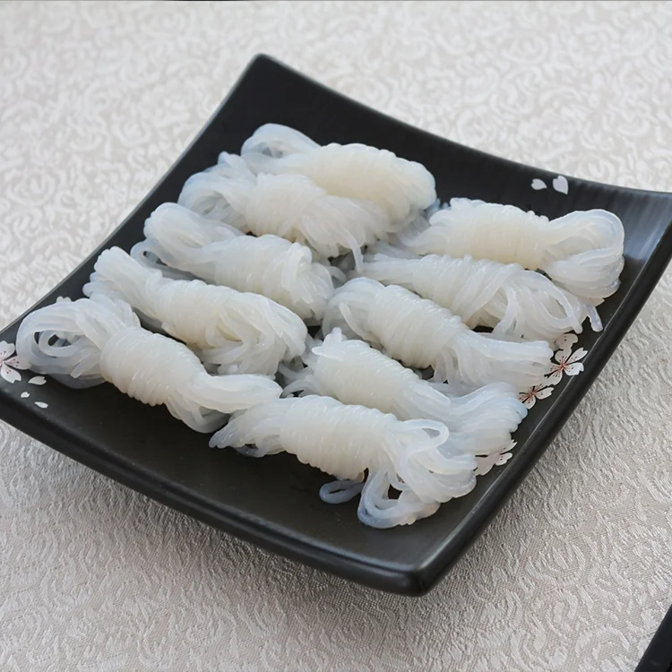 wholesale Shirataki Noodles low card Spaghetti Konjac filament knot