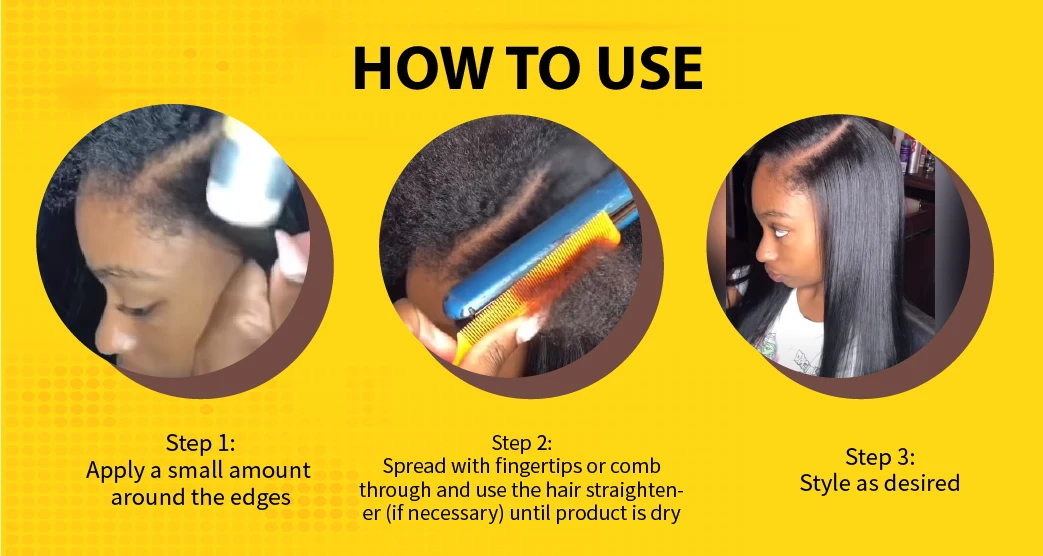 Shakebar Private Label Coconut Oil Nourishing Moisturizing Shine Styling Firm Hold Hair Wax Stick for African