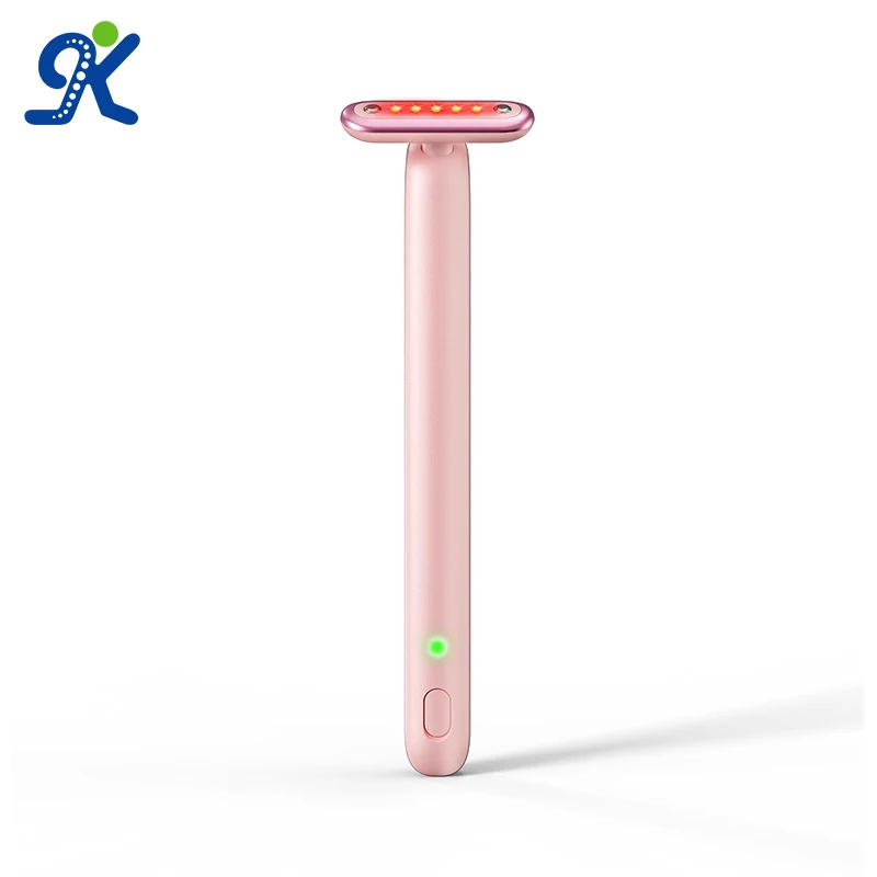 Anti-aging Facial Massager Magic Eye Beauty Pen Advanced Skincare Wand Red Light Therapy