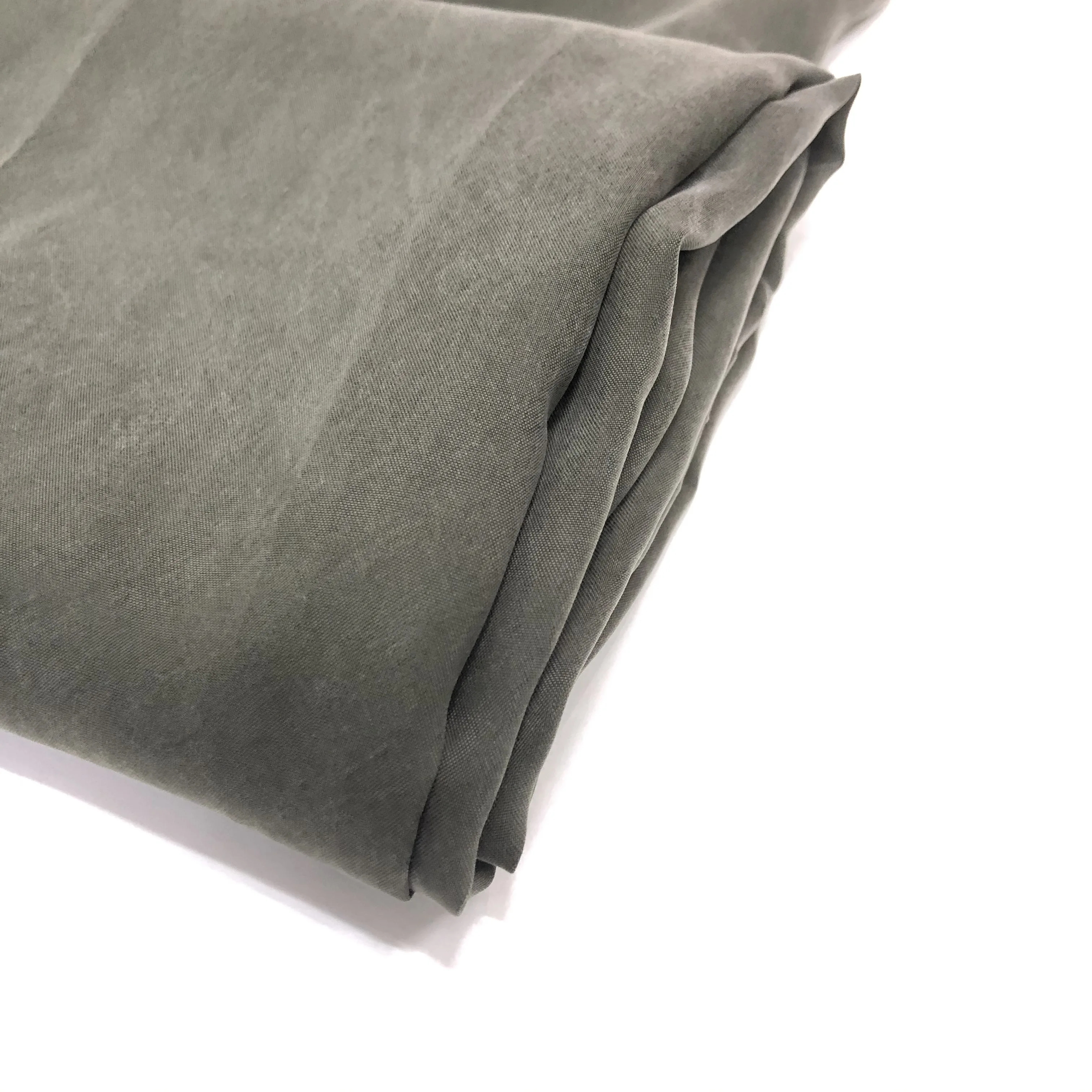 100 cupro plain eco fabric for shirt dress