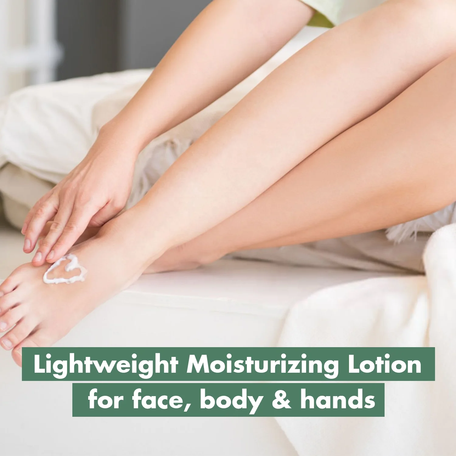 Luxurious White Tea Scented Body Lotion 300ml/10.1OZ Moisturizing Hydrating Skin Brightening Premium Packaging OEM/ODM Available