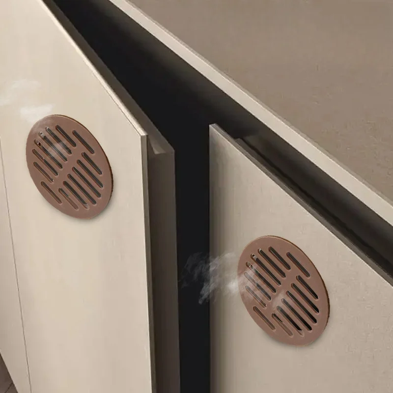 Wardrobe Cabinet Air Vent Hole Cover Plastic Round Cabinet Air Ventilation Grille Cover