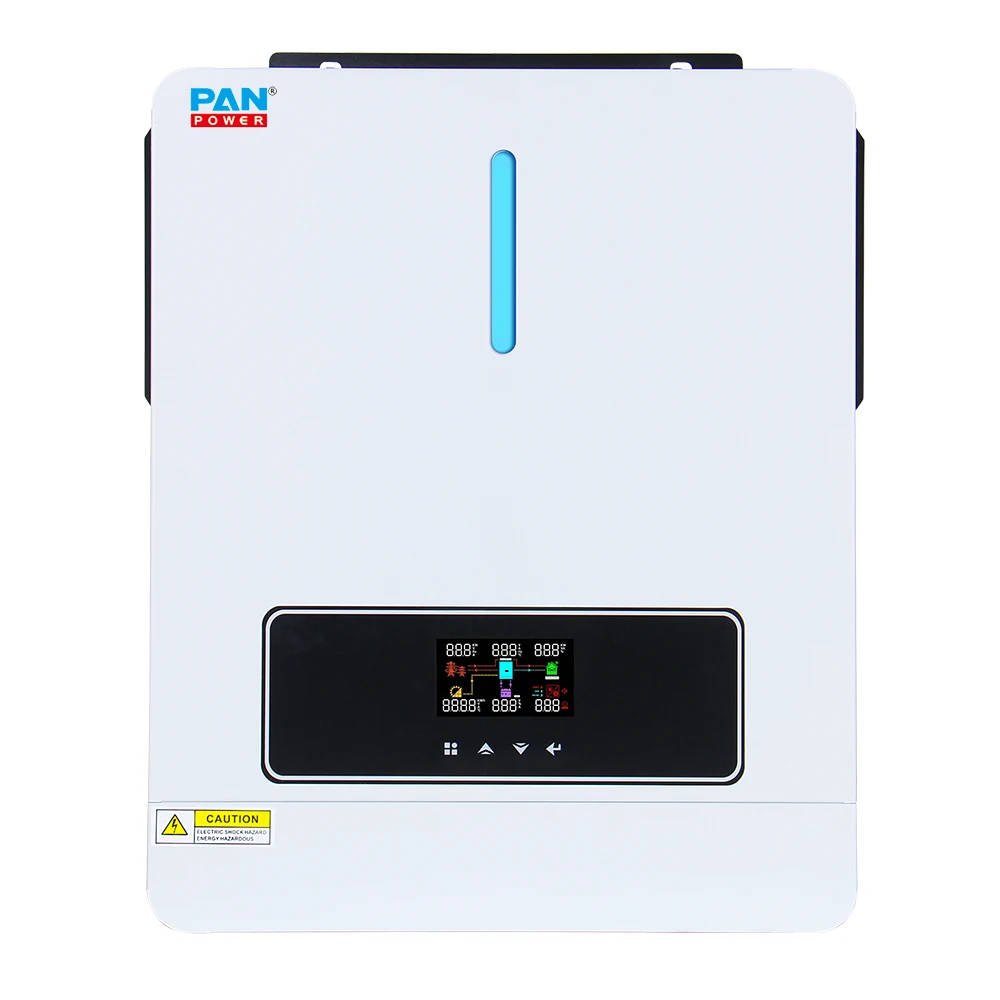 24 В 48VDC 3.6KW 6.2KW On-Off сетевой Гибридный солнечный инвертор Встроенный 120A MPPT Солнечный