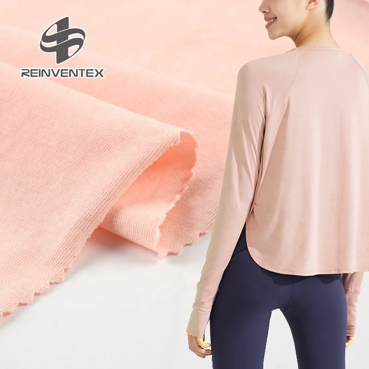
1494-F High stretch cotton sorona waterproof antifouling custom single jersey fabric for dresses 