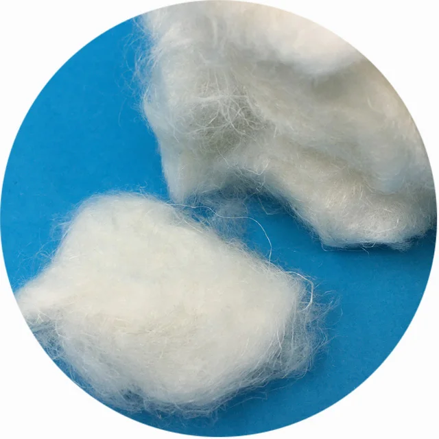 100% healthy 2800nm bleached hemp fiber natural spinning material