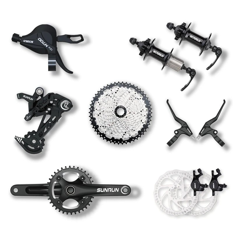 2022 High Quality Bicycle Shifter Sets Group 12S with derailleur shifter cassette
