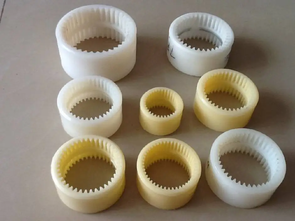 Custom OEM CNC Lathing Metric Insulator Nylon Sleeve Plastic Flange Bushing