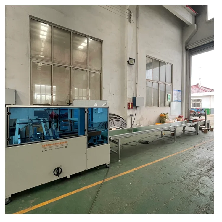 Automatic carton forming Tyre Zipper Device Automatic Packing Machine Case Bags Wood Key Pouch Apparel Training Medical