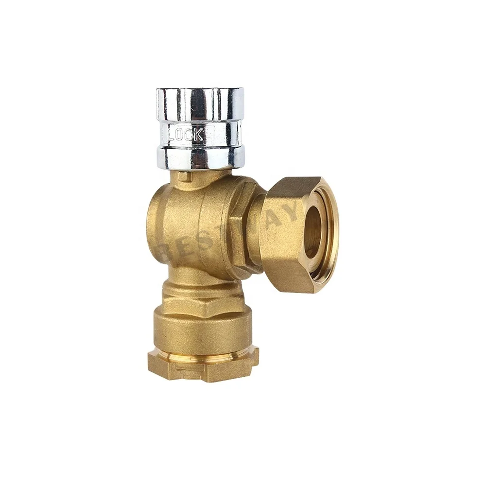 BWVA ISO certification good market water meter lock valve with key
