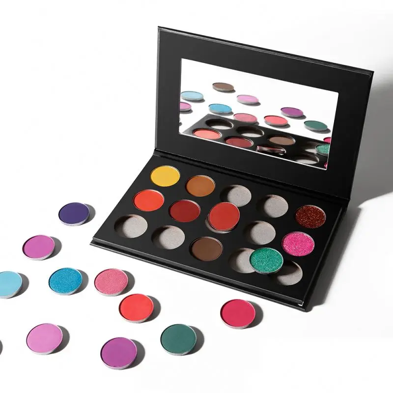 Новые продукты высокое качество тени для век ваш собственный бренд пустая индивидуальная этикетка палитра теней упаковка