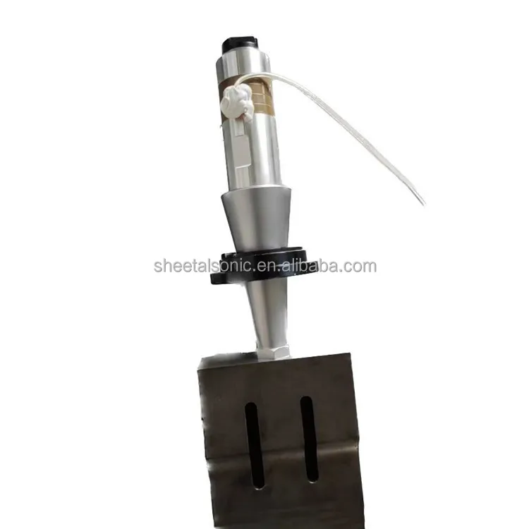 Ultrasonic Horn For Non Woven Bag Machine 20khz Ultrasonic Traducer Round Horn