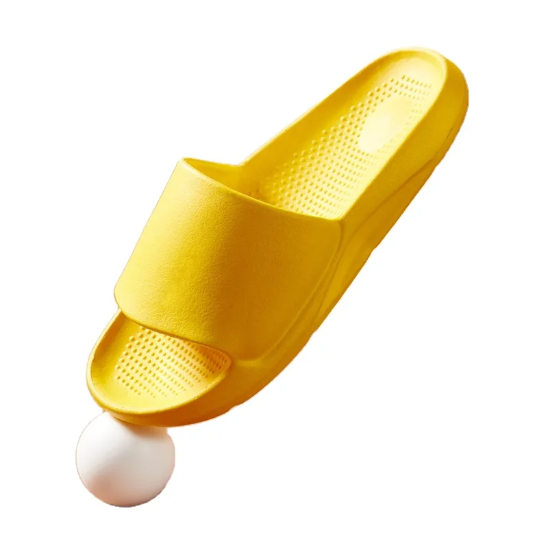 Wholesale 2021 new products factory direct supply of household slippers tide bathroom slippers coconut slippers thick bottom bre