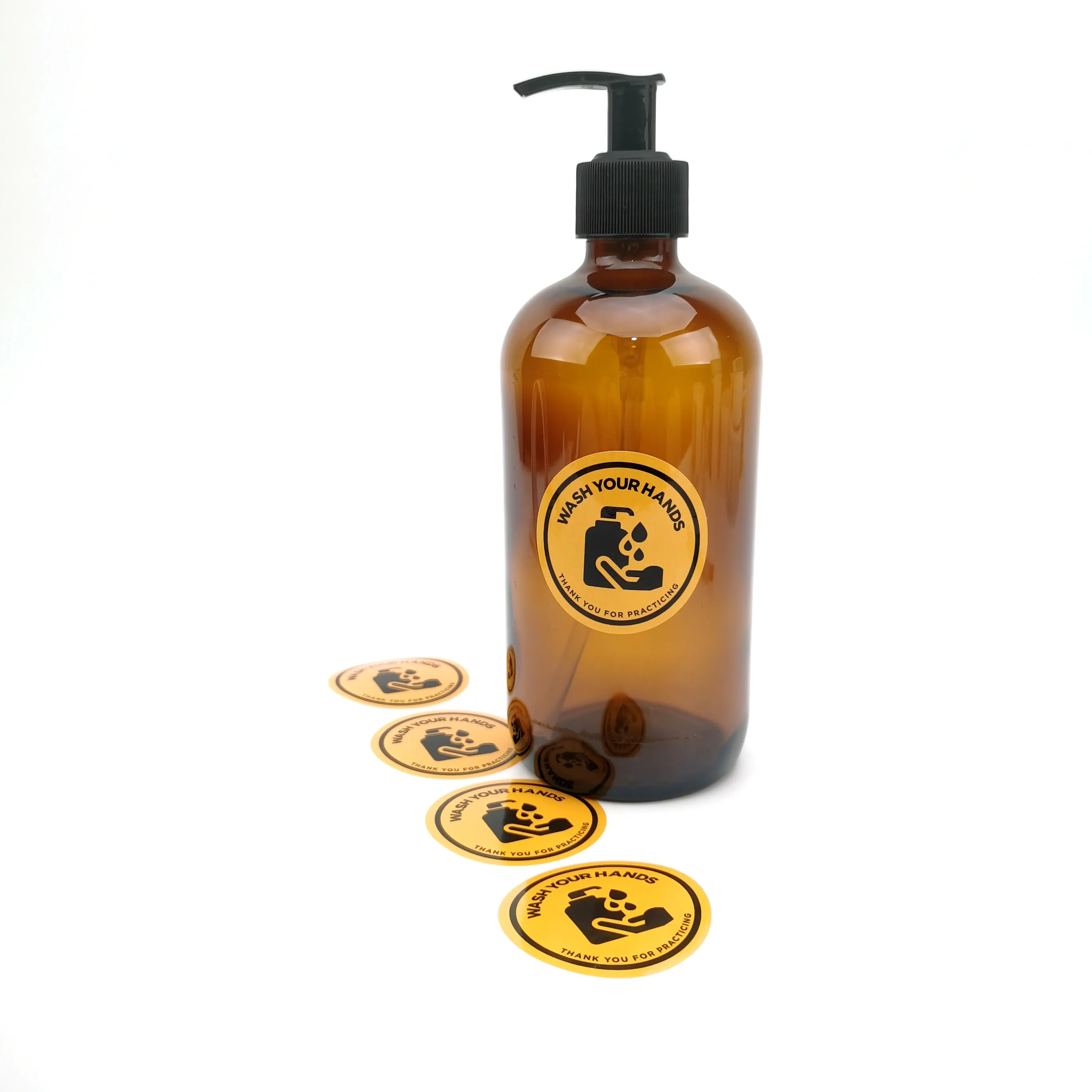 Wholesale price waterproof label sticker waterproof matte custom labels shampoo