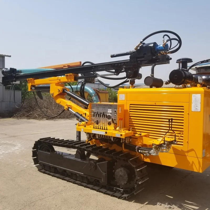 Hot sell! crawler type hydraulic down-hole mine portable drill rig for sale
