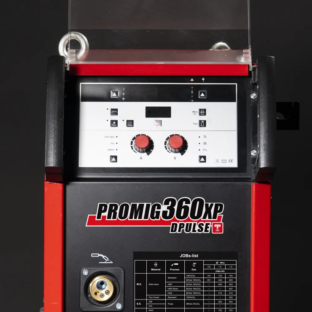 Topwell Promig 360xp Двойной Импульсный сварочный аппарат Mig Multi IGBT металлическая нержавеющая сталь инверторная дуговая сварочная машина 360amp Miller mig 2024 Новинка