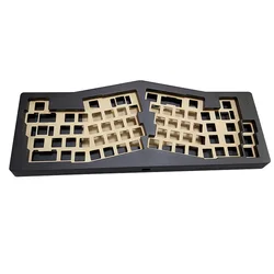 Fashion 65% mechanical diy keyboard case keyboard plate oem cnc keycaps aluminium keyboard case